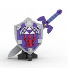 Master Sword Hylian Shield Model Building Blocks Set Game MOC Bricks Toys Gift