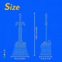 The Master Sword DIY Model Building Blocks Set Bricks Toy Collectibles Kids Gift