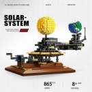 Solar System Earth Moon Sun Orrery Model Building Blocks Set DIY Brick Toy 865pc Solar System Earth Moon Sun Orrery Model Building Blocks Set DIY Brick Toy 865pc