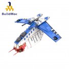 Model Building Blocks Set for LAAT Muunilinst 10 Gunship Collectibles Bricks Toy