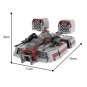 AAC-1 Speeder Tank DIY Model Building Blocks Set Video Game MOC Bricks Toy Gift