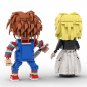 MOC Building Blocks for Chuckys Tiffany Bride Bricks Toys Horror Halloween Gift