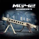 MG24 Electric Motorized Machine Gun Building Blocks Military Bricks Model Toys