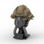 Bust of Mercenary Benthic Helmet Collection Building Blocks Bricks Toys Set Gift