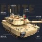 US M1A2 Main Battle Tank Building Blocks Military MOC Bricks DIY Model Toys Set