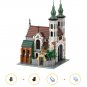 Medieval Andrew's Church Modular Building Blocks Set MOC Bricks Educational Toys