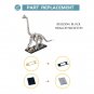 Giraffatitan Skeleton Building Blocks Set Dinosaur Fossils MOC Bricks Toys Kit