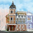 Afternoon Tea Restaurant Building Blocks City Teahouse MOC W/ LED Model Toys Set