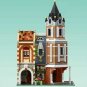 Afternoon Tea Restaurant Building Blocks City Teahouse MOC W/ LED Model Toys Set