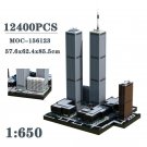 MOC-156123 The World Trade Center 1:650 Building Blocks Bricks Toys Set 12400Pcs MOC-156123 The World Trade Center 1:650 Building Blocks Bricks Toys Set 12400Pcs