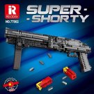 Super Shorty Pistol Building Blocks Set MOC Military Gun Bricks DIY Model Toys