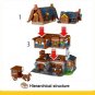 Medieval Tavern Inn Modular Building Blocks MOC Bricks Toys DIY Model Kids Gift