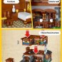 Medieval Tavern Inn Modular Building Blocks MOC Bricks Toys DIY Model Kids Gift