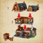 Medieval Tavern Inn Modular Building Blocks MOC Bricks Toys DIY Model Kids Gift