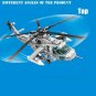 Z20 Attack Helicopter DIY Model Building Blocks Set Military MOC Bricks Kids Toy