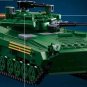 BMP 2MS infantry fighting Vehicle Building Blocks Tank MOC Bricks Toys Kids Gift