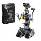 Johnny 5 Robot Building Bricks Toy Movie Action Figure Model Block Set Kids Gift