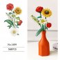 3D Flower Bouquet Building Blocks Flower Plant Home Decoration Potted Brick Toys
