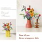 3D Flower Bouquet Building Blocks Flower Plant Home Decoration Potted Brick Toys