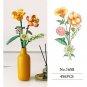 3D Flower Bouquet Building Blocks Flower Plant Home Decoration Potted Brick Toys