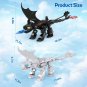 Black White Dragon Model Building Blocks Movie MOC Bricks Collection Toys Gift