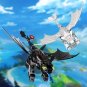 Black White Dragon Model Building Blocks Movie MOC Bricks Collection Toys Gift