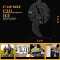EDC Survival Coin Multi Drill Bit Tool Pocket Knife Screwdriver Keychain Gadget