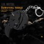 EDC Survival Coin Multi Drill Bit Tool Pocket Knife Screwdriver Keychain Gadget