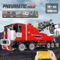 Motorized RC Service Truck Building Blocks Set MOC Bricks DIY Model Toy Kid Gift