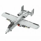 MOC A-10 Thunderbolt II Attackplane Building Blocks Set DIY Model Bricks Toy Kit