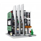 DIY Model Building Blocks MOC The Office Building Boss On Top Bricks Toys Set