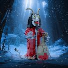 Krampus Figure Model Building Blocks Set MOC Bricks Toy Halloween Christmas Gift
