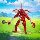 MOC Red Bokoblin Model Figure Game Bricks Collection Building Block Toy Gift Set MOC Red Bokoblin Model Figure Game Bricks Collection Building Block Toy Gift Set
