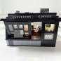 Coffee Shop Building Blocks Set City Street MOC Bricks Toys DIY Model Kids Gift