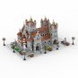 Cathedral Historic Church Modular Building Blocks Medieval MOC Bricks Toys Set