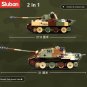 WW2 Panther G Medium Tank Building Blocks Military MOC Bricks DIY Model Kids Toy