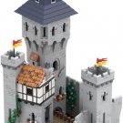 Keep and Low Courtyard Building Blocks for 10305 Extension Castle MOC Bricks Toy Keep and Low Courtyard Building Blocks for 10305 Extension Castle MOC Bricks Toy