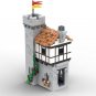 Keep and Low Courtyard Building Blocks for 10305 Extension Castle MOC Bricks Toy