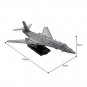 Rockwell B-1 Lancer Heavy Bomber Model Building Blocks Aircraft MOC Bricks Toys