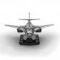 Rockwell B-1 Lancer Heavy Bomber Model Building Blocks Aircraft MOC Bricks Toys