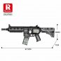 DIY Model Building Blocks Military MOC for M416 Assault Rifle Guns Bricks Toys