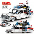 City Car Technical Ghost Model Building Blocks Vehicle Racing MOC Bricks DIY Toy
