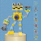 MOC Yellow Monster Choir Action Figure Building Block Set Collectible Bricks Toy MOC Yellow Monster Choir Action Figure Building Block Set Collectible Bricks Toy