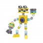 MOC Yellow Monster Choir Action Figure Building Block Set Collectible Bricks Toy