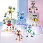 MOC Yellow Monster Choir Action Figure Building Block Set Collectible Bricks Toy