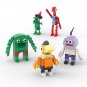 Animal Action Figures Model Building Block Adult Animated TV MOC Bricks Toys Set