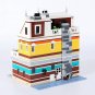 Clothing Store DIY Model Building Blocks Set Experts City Street MOC Bricks Toys