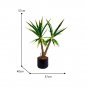 Dracaena Marginata Model Building Blocks Dragon Tree Potted Plant MOC Bricks Toy
