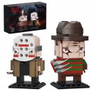 Horror Movie Figures Building Blocks Set Halloween Decoration Model Bricks Toys
