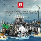 DIY Model Building Blocks Set for Skull Island Pirates Bay Dock MOC Bricks Toys DIY Model Building Blocks Set for Skull Island Pirates Bay Dock MOC Bricks Toys